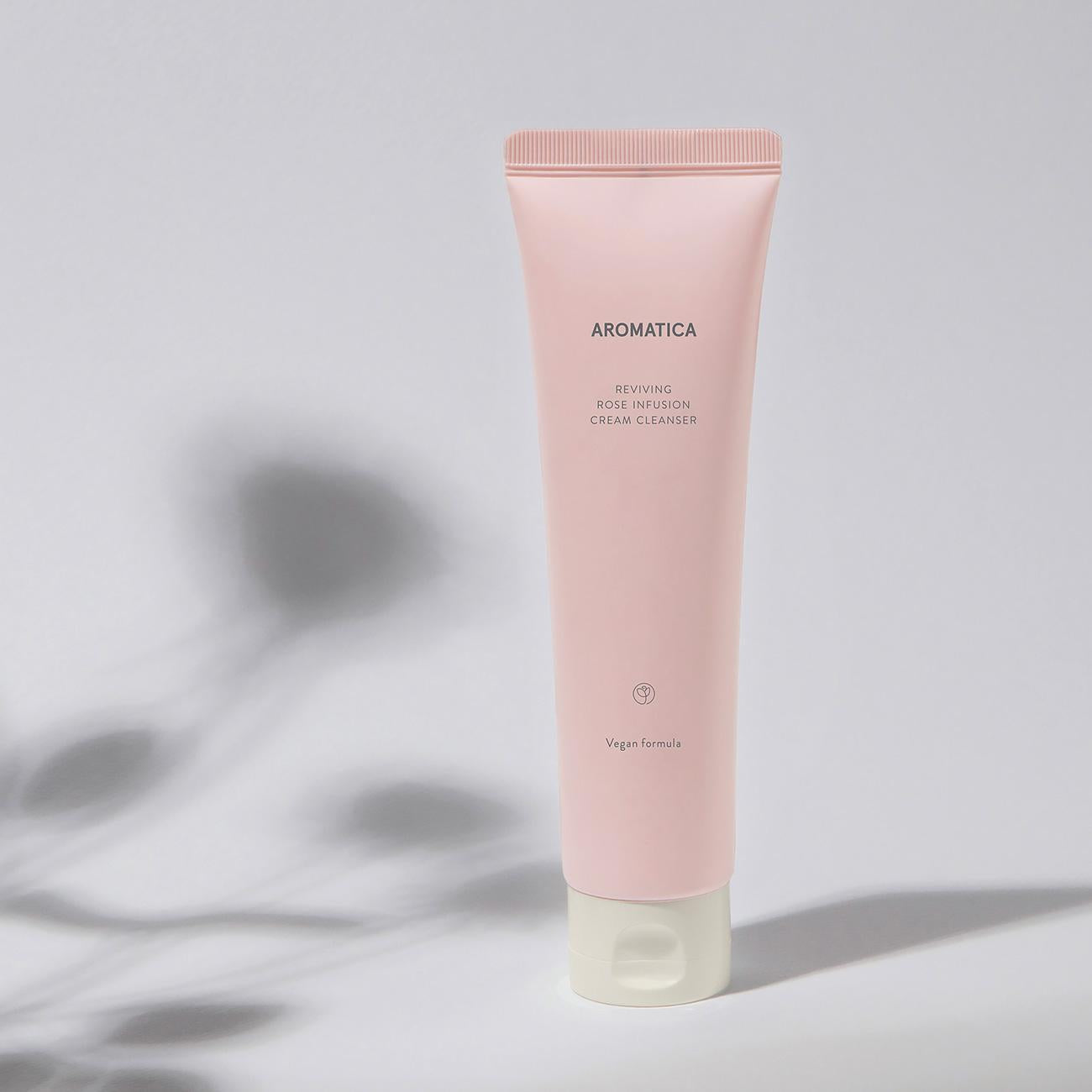 [Aromatica] Reviving Rose Infusion Cream Cleanser 145g