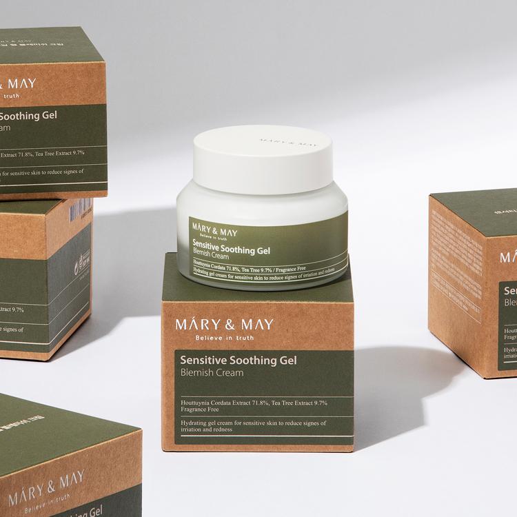 [Mary&May] Sensitive Soothing Gel Cream 70g