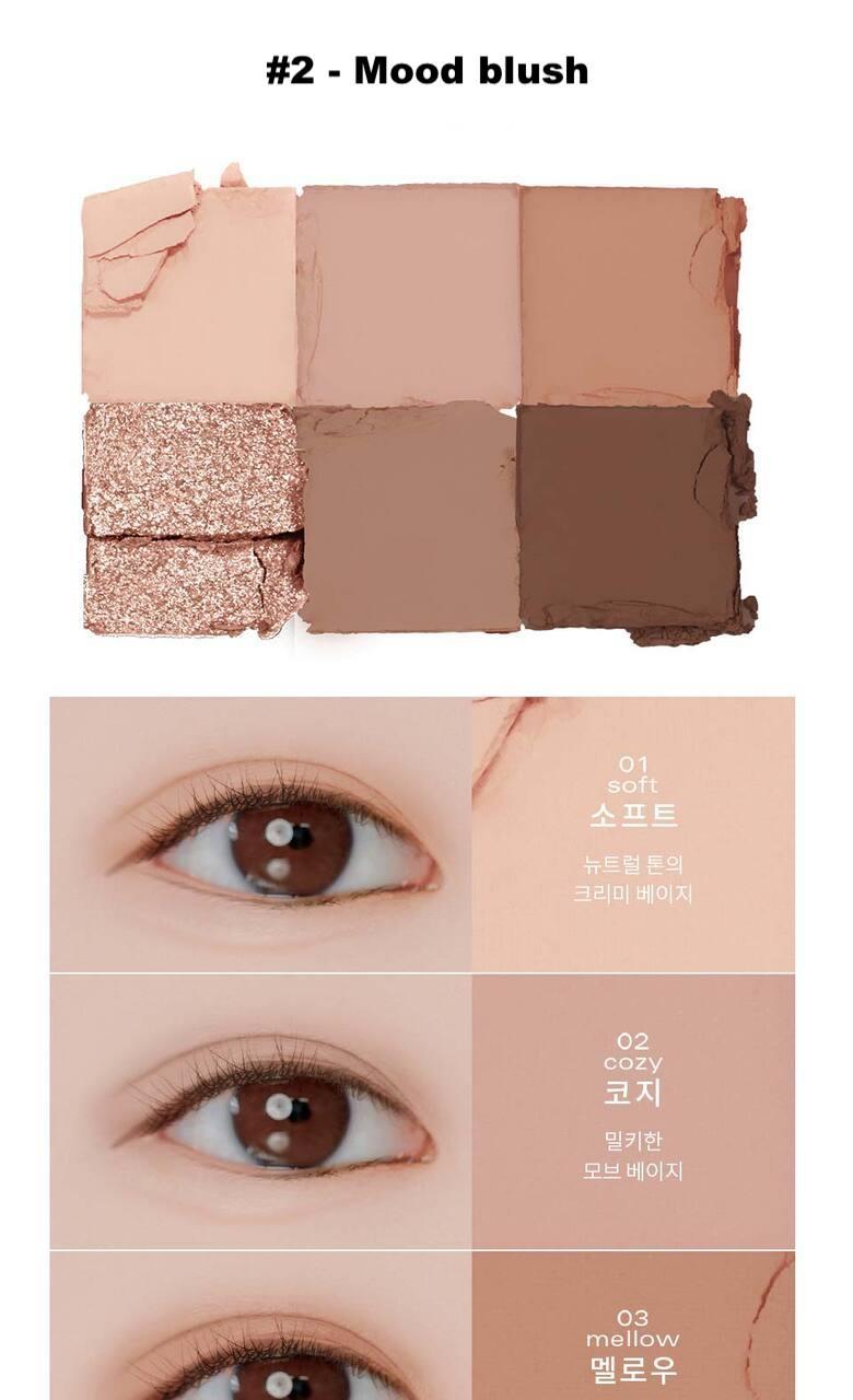 [BBIA] Ready To Wear Eye Palette - #2 Mood Blush