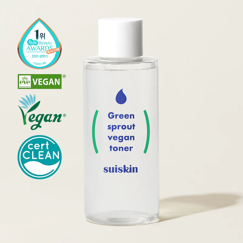 [SUISKIN] Green sprout vegan toner - 200ml