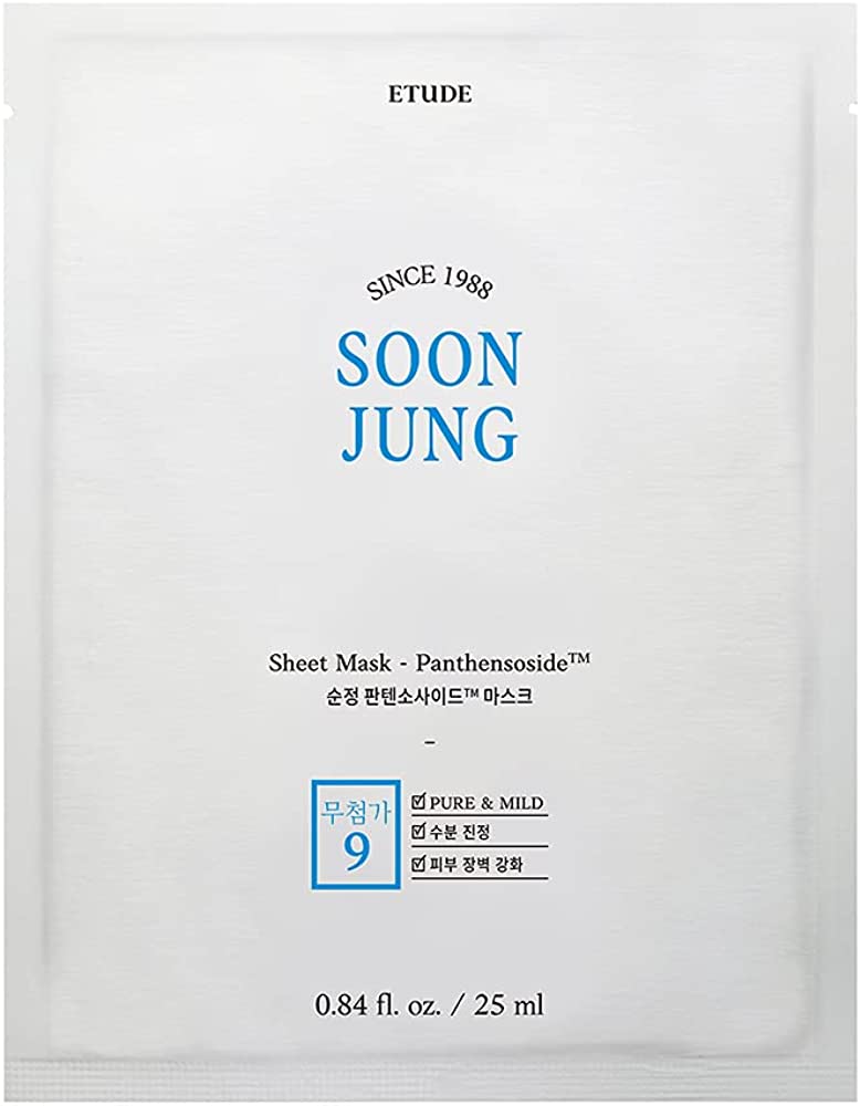 [EtudeHouse] SoonJung Mask Panthensoside 10 sheets