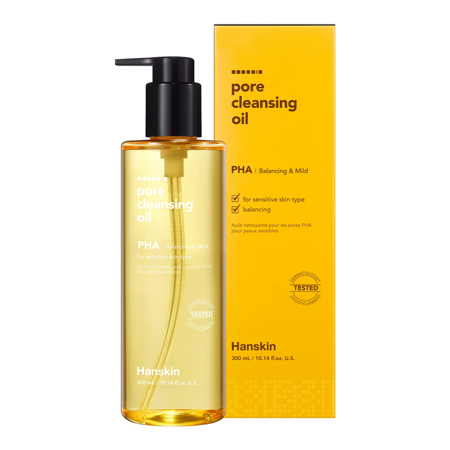 [Hanskin] PHA Pore Cleansing Oil 300ml