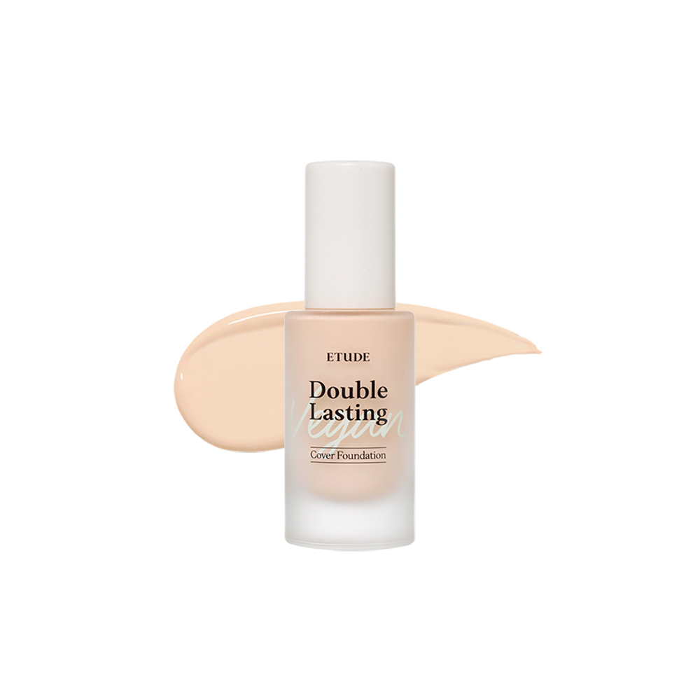 [Etudehouse] Double Lasting Vegan Cover Foundation 30g -No.17C1 Light Vanilla