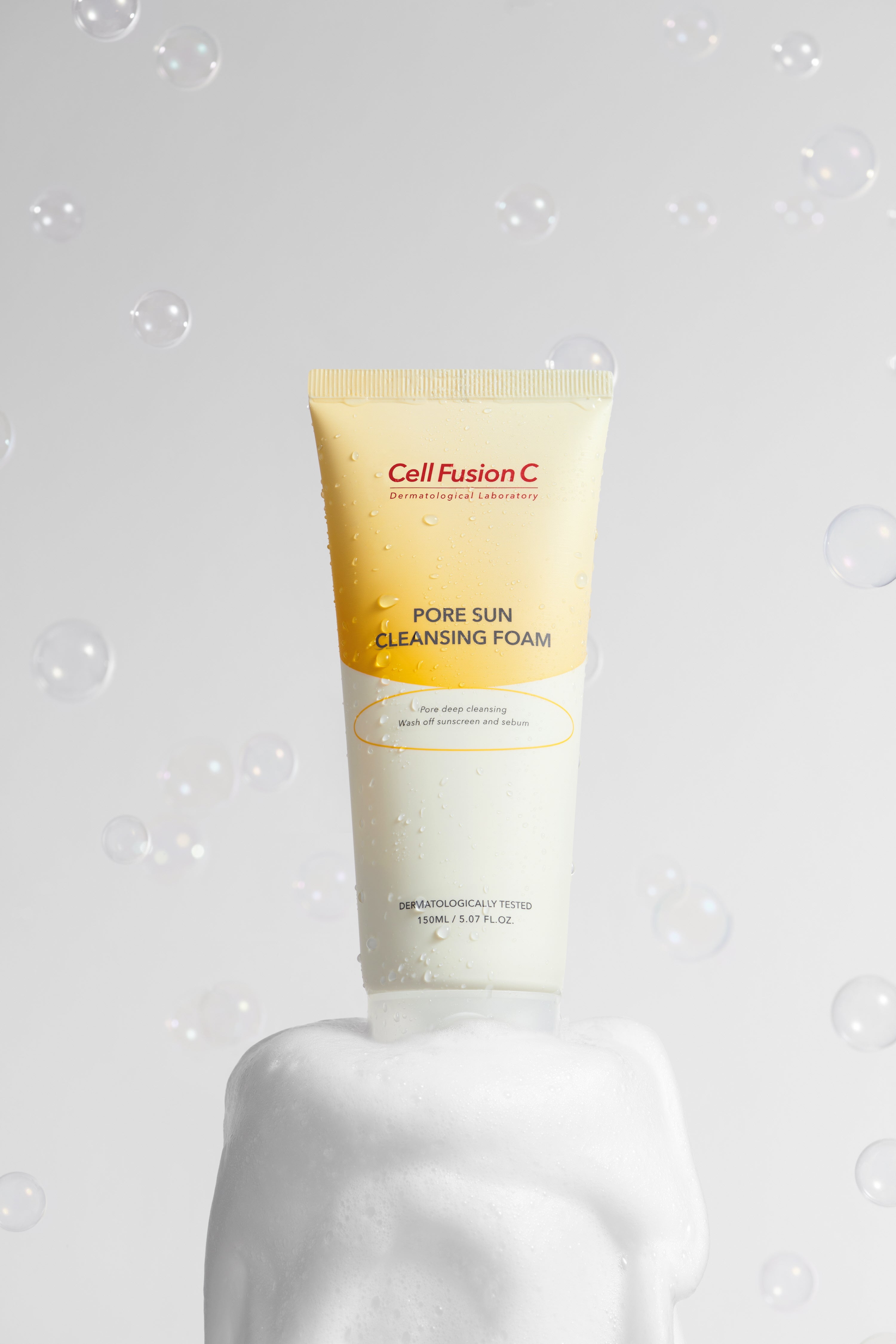 [CellfusionC] Pore Sun Cleansing Foam - 150ml