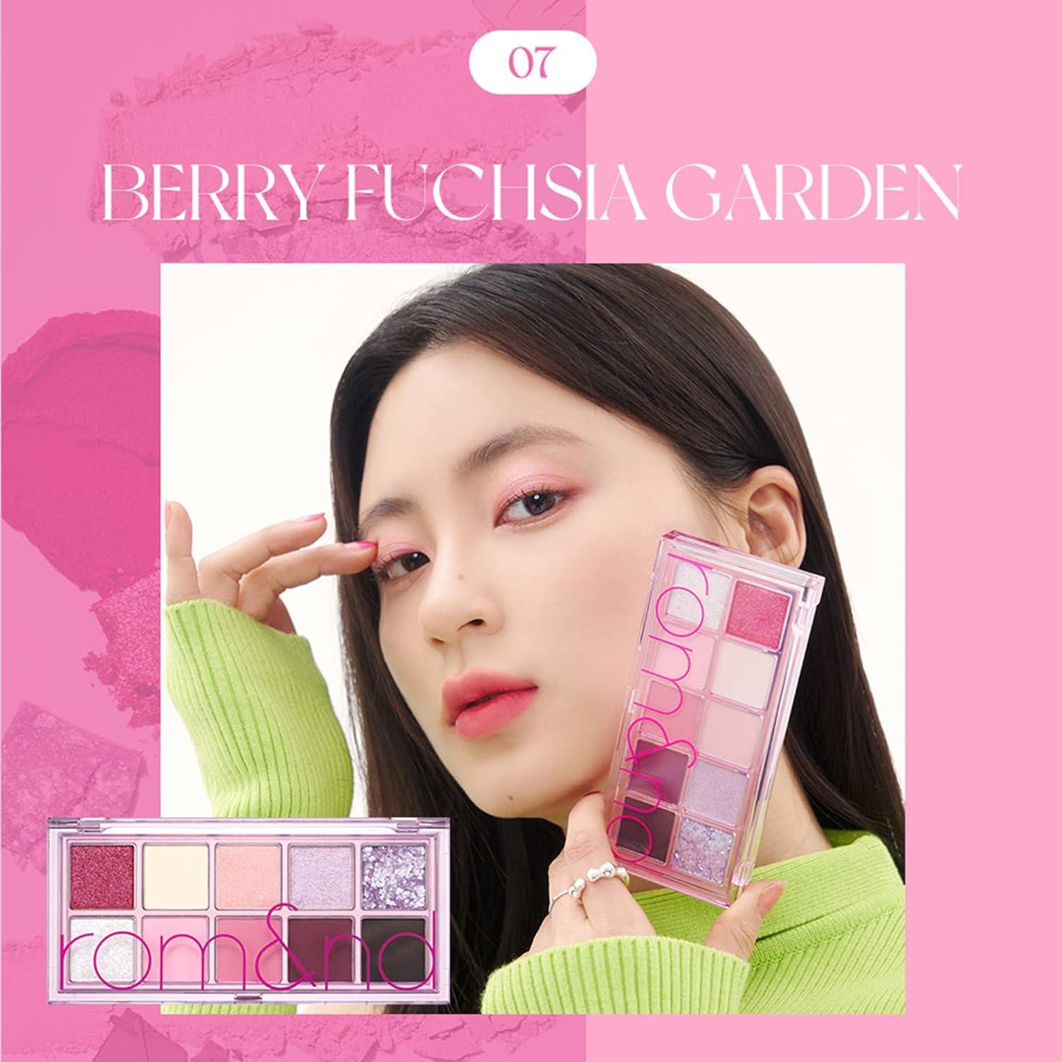 [ROMAND]  Better Than Palette  6g #Energetic bright 07 Berry Fuchsia Garden