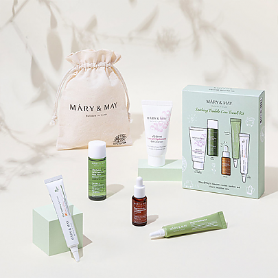 [Mary&May] Soothing Trouble Care Travel Kit (5pcs)