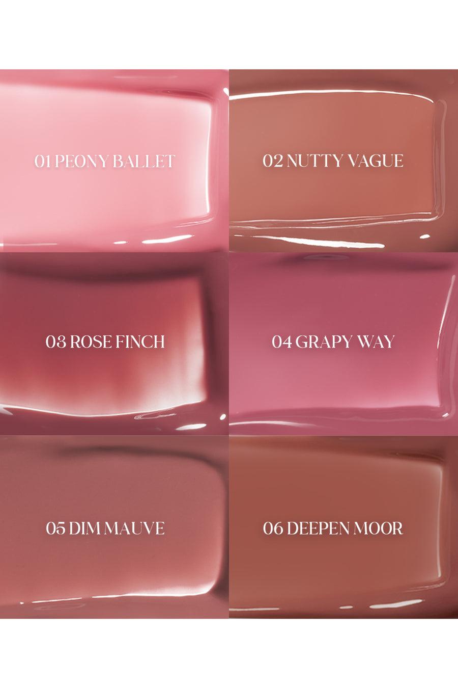 [Romand] Glasting Color Gloss 4g - 02 Nutty Vague