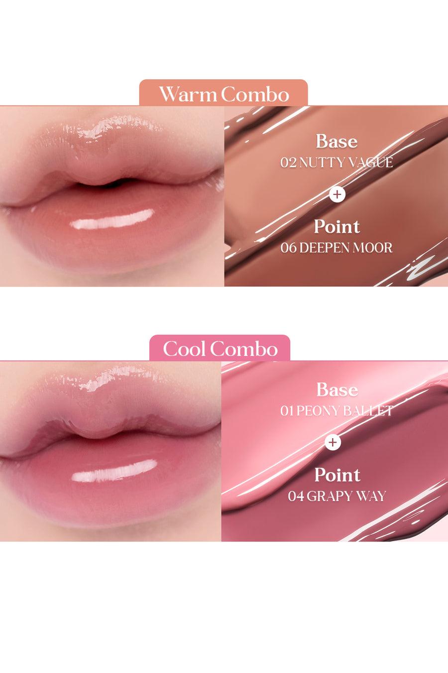 [Romand] Glasting Color Gloss 4g - 05 Dim Mauve