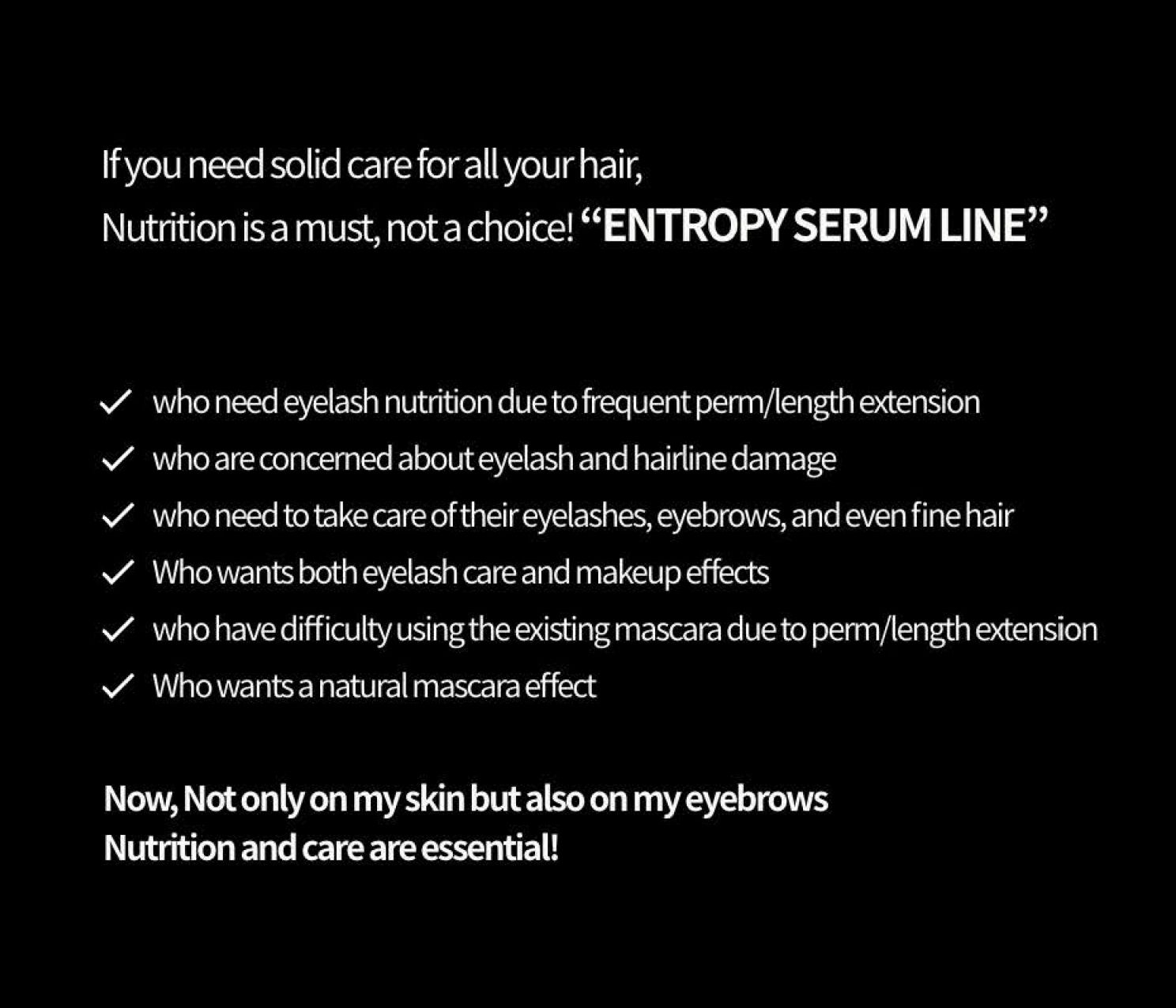 [Entropy] Brow & Lash Booster Serum (4 Types)