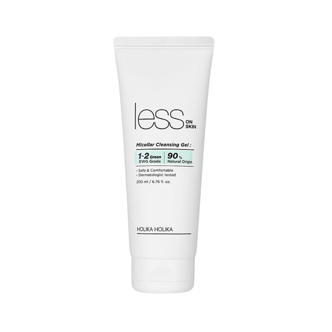 [HolikaHolika] Less On Skin Micellar Cleansing Gel 200ml