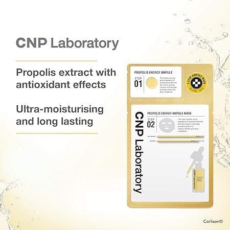 [CNP Laboratory] 2-Step Propolis Energy Active Ampule Mask (5 Sheets)