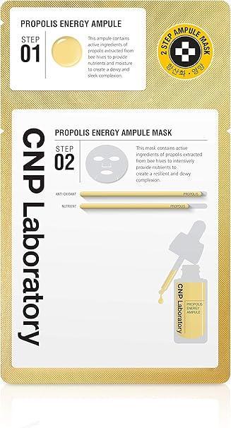 [CNP Laboratory] 2-Step Propolis Energy Active Ampule Mask (5 Sheets)