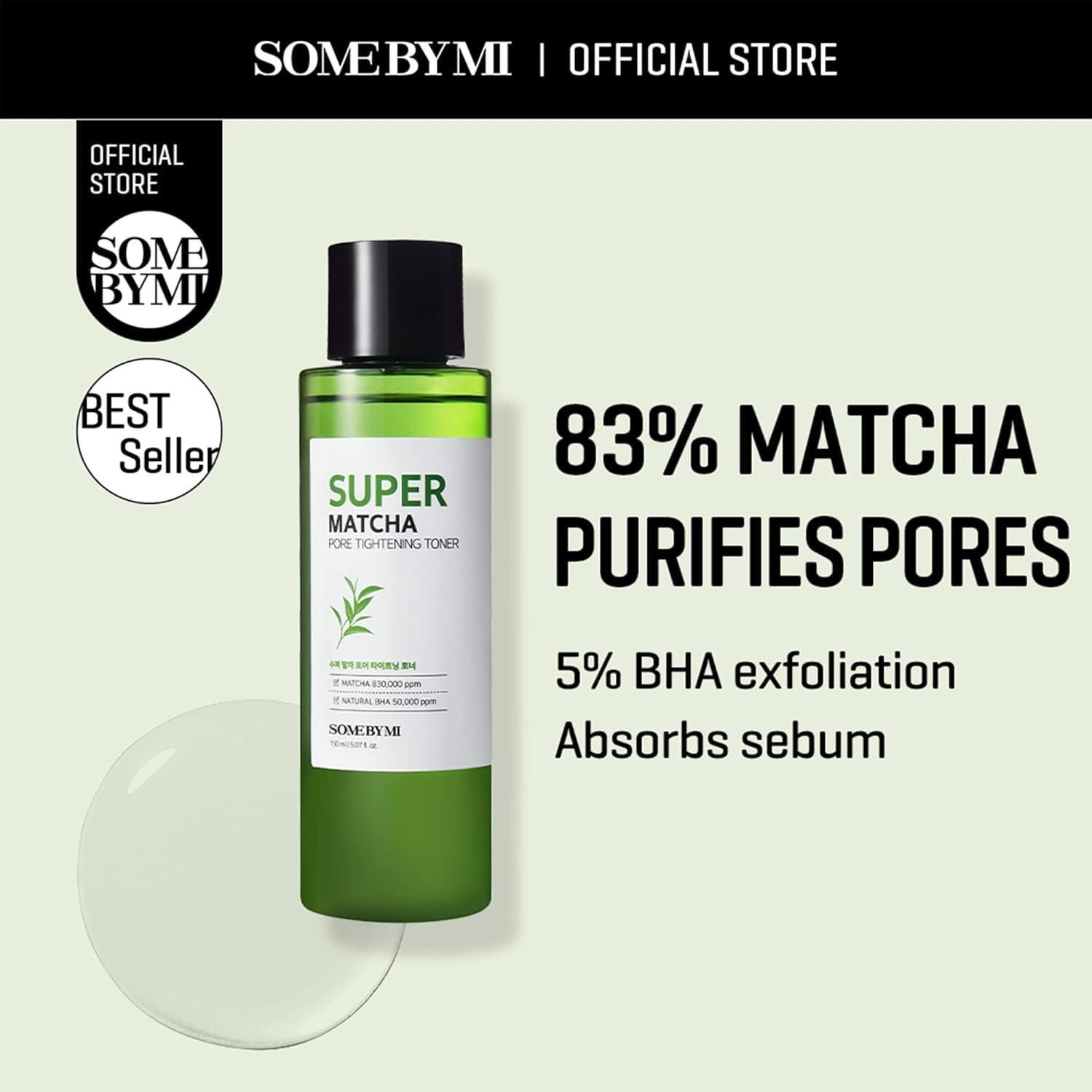 [SomeByMi] SUPER MATCHA PORE TIGHTENING TONER 150ml