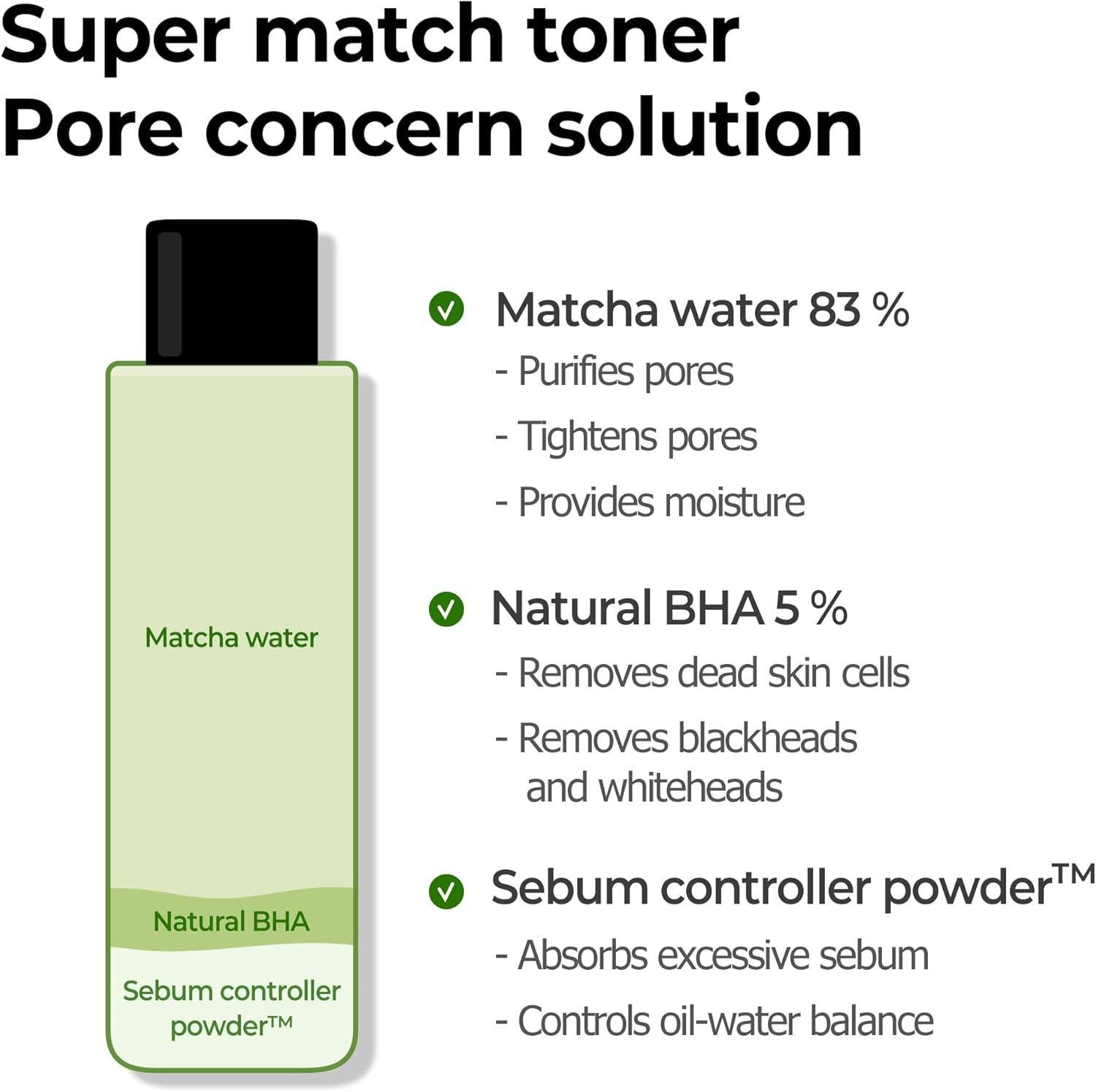 [SomeByMi] SUPER MATCHA PORE TIGHTENING TONER 150ml