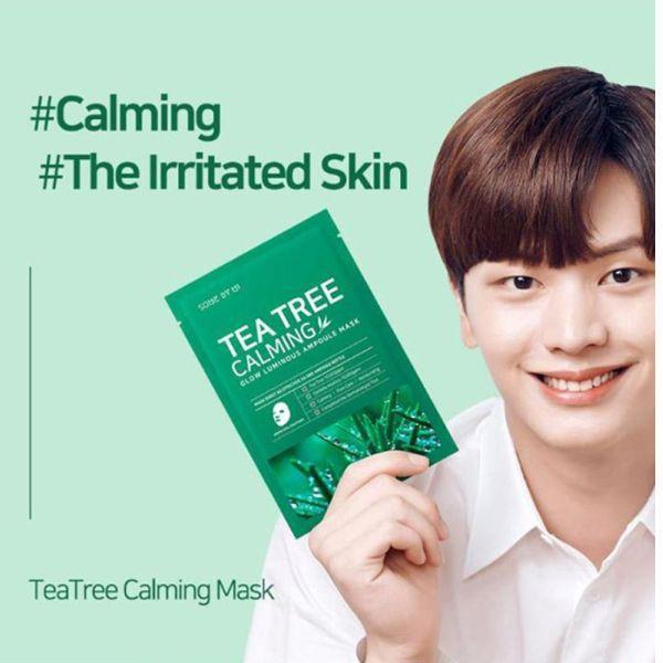 [SomeByMi] TEA TREE CALMING AMPOULE MASK X 10EA