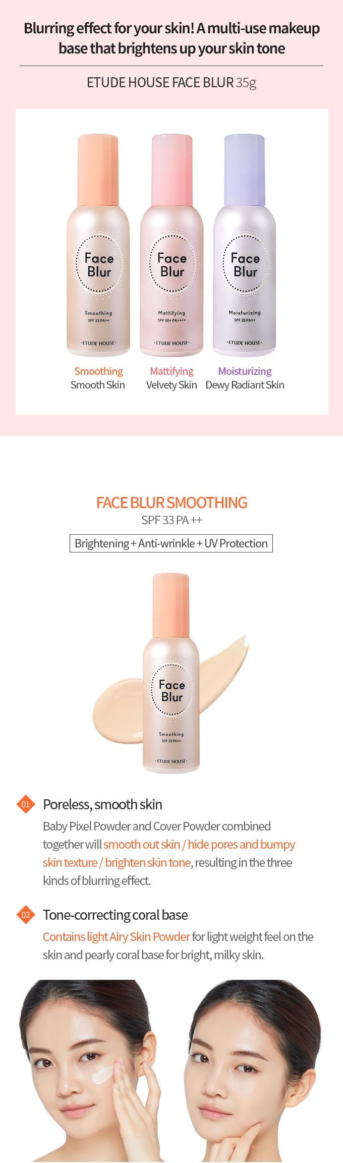 [EtudeHouse] Face Blur 35g #Smoothing