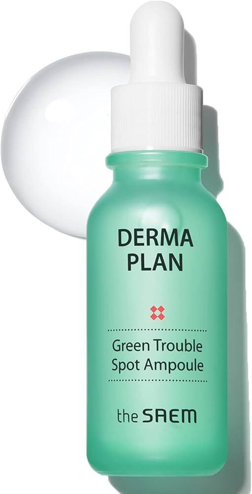 [theSAEM] DERMA PLAN Green Trouble Spot Ampoule 20ml