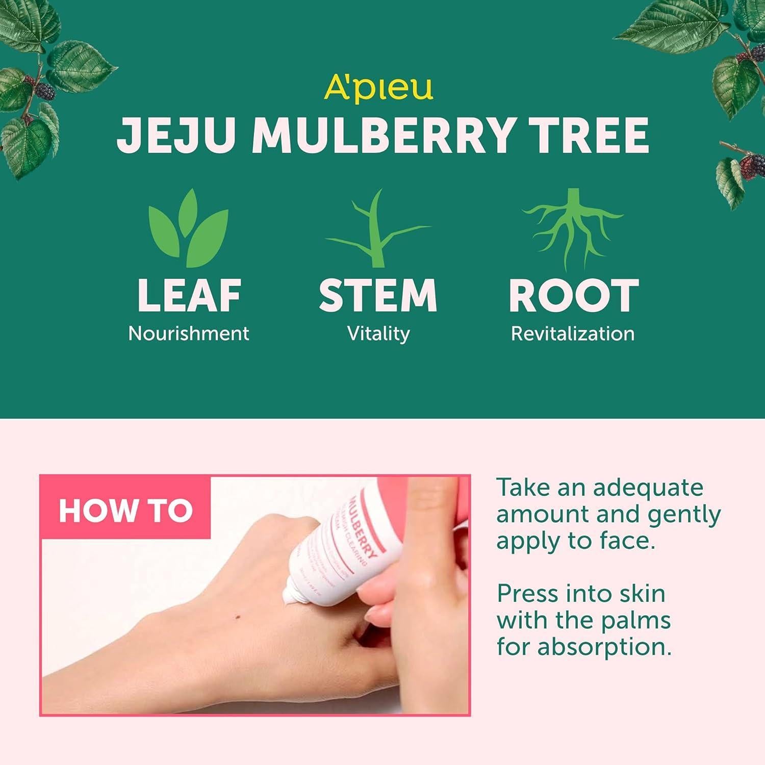 [Apieu] Mulberry Blemish Clearing Cream 50ml