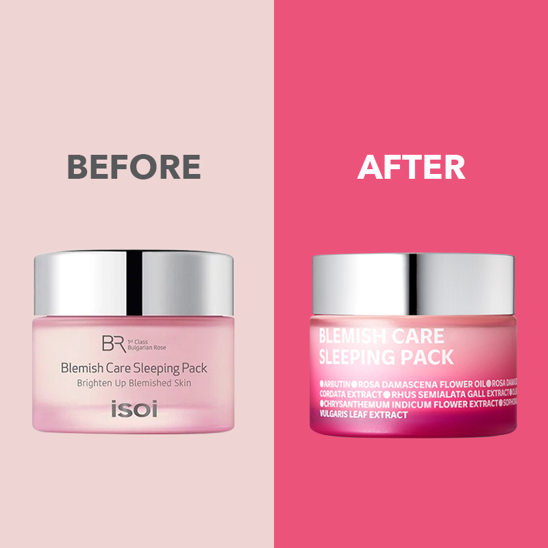 [ISOI] Bulgarian Rose Blemish Care Sleeping Pack 50ml