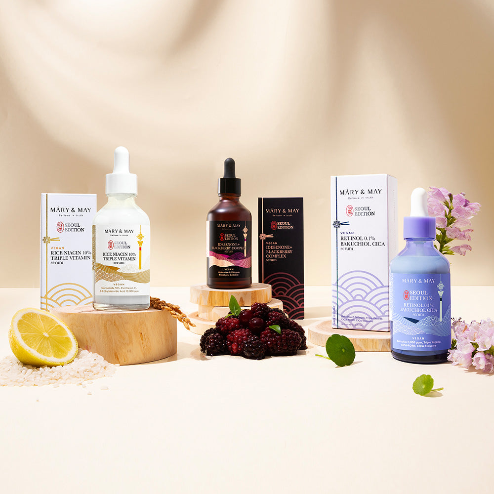 [Mary&May] Idebenone+Blackberry Complex Serum_80ml