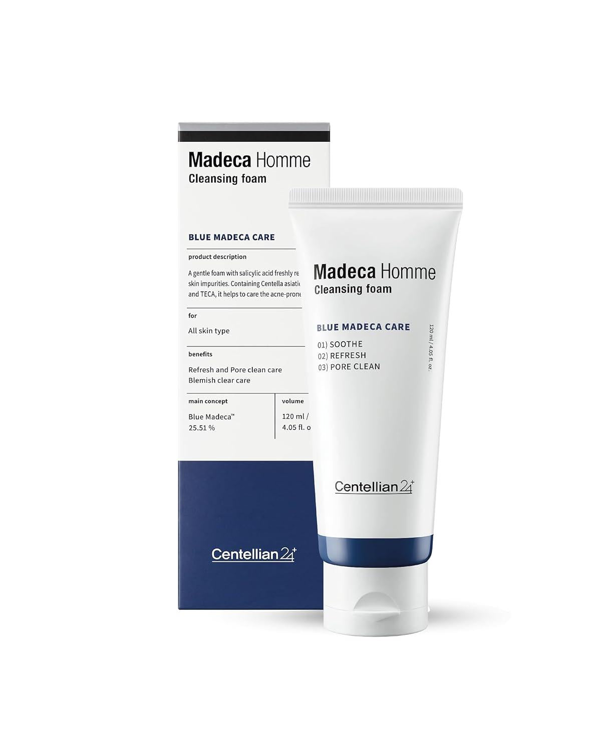 [Centellian24] Madeca Homme Cleansing Foam 120ml