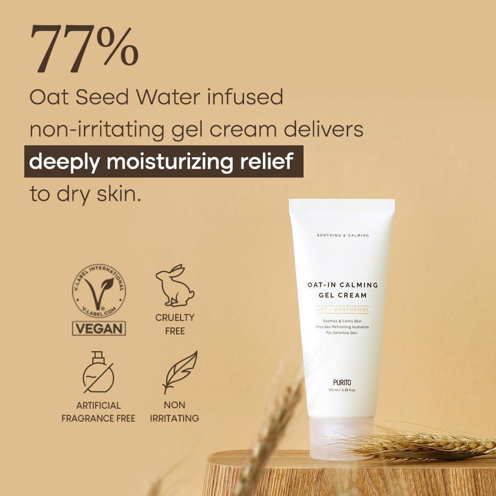 [PURITO] Oat-in Calming Gel Cream 100ml