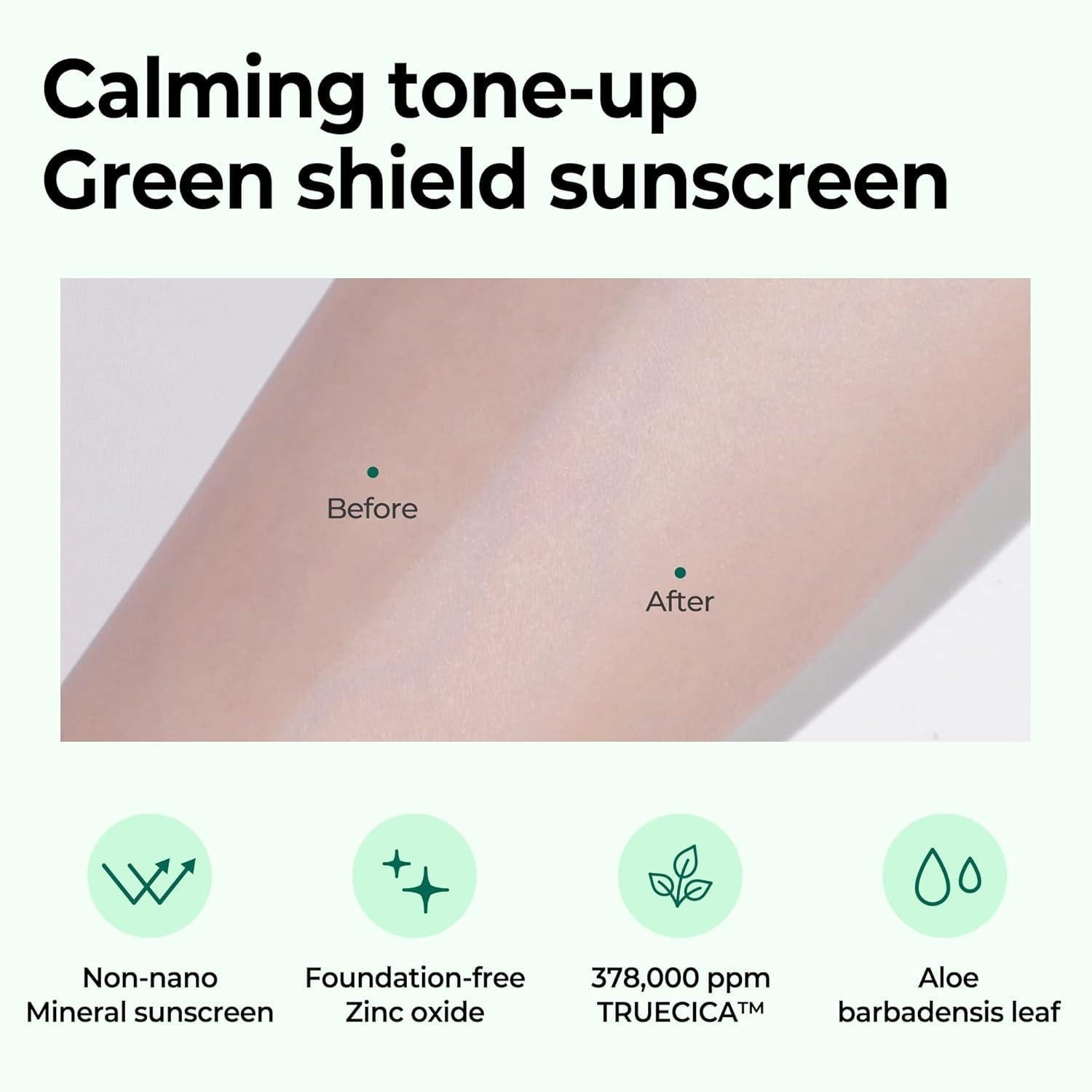 [Somebymi] Truecica Mineral Calming Tone-Up Suncream 50ml