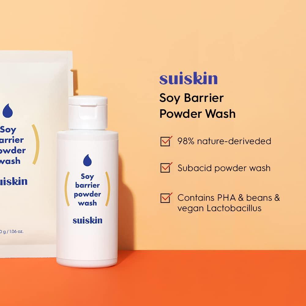 [SUISKIN] Soy barrier powder wash - 50g