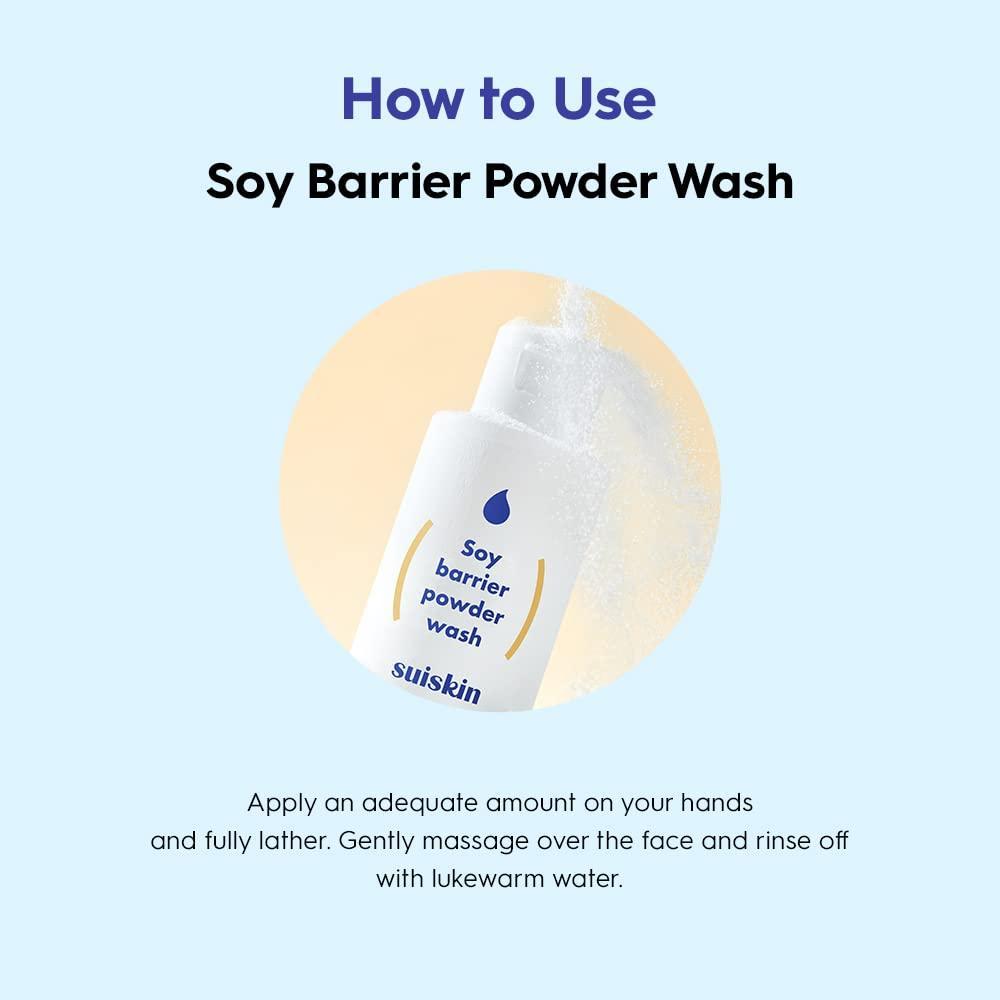 [SUISKIN] Soy barrier powder wash - 50g