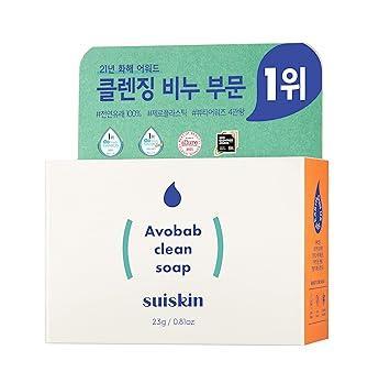 [SUISKIN] Avobab Clean Soap - 1ea