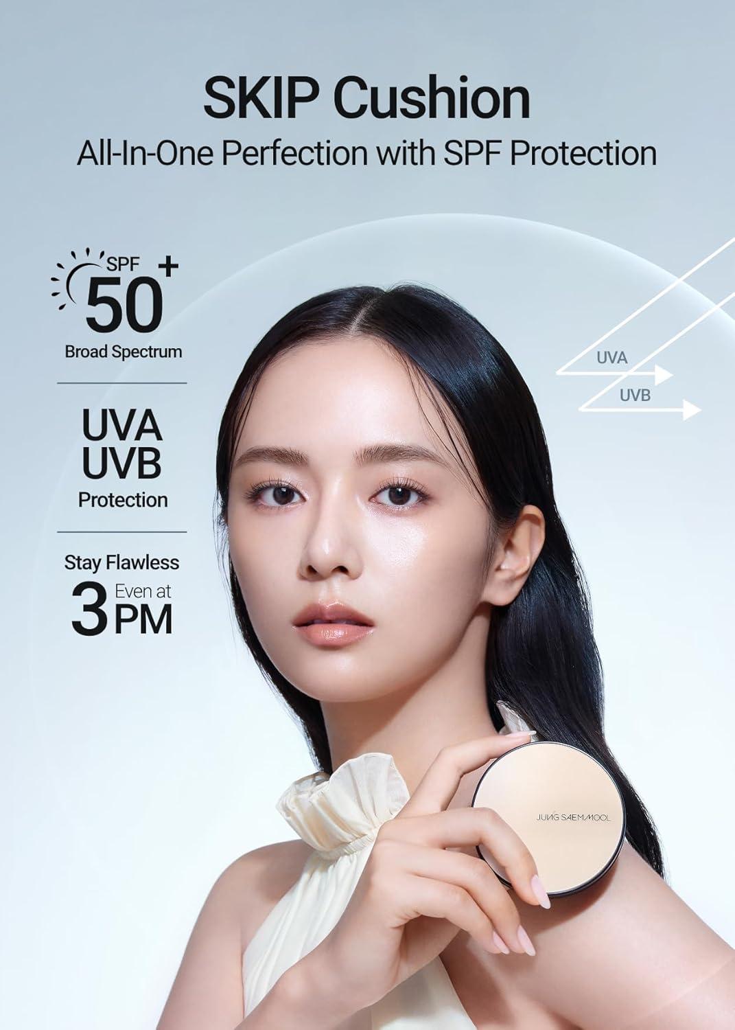 [Jung Saem Mool] Essential Skin Nuder Longwear Cushion Fair-Light