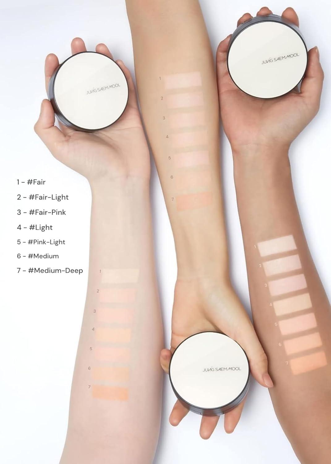 [Jung Saem Mool] Essential Skin Nuder Longwear Cushion Fair-Light
