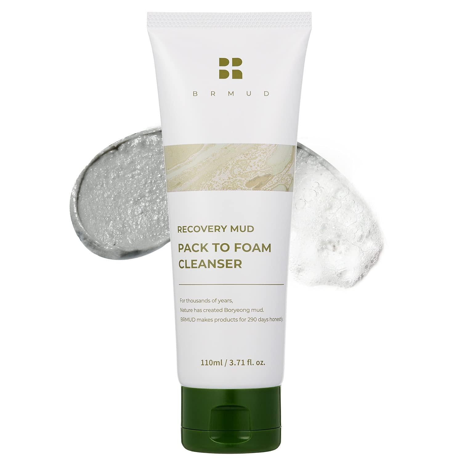 [BRMUD] RECOVERY MUD PACK TO FOAM CLEANSER 110ml